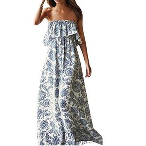 Amazon strapless maxi dress